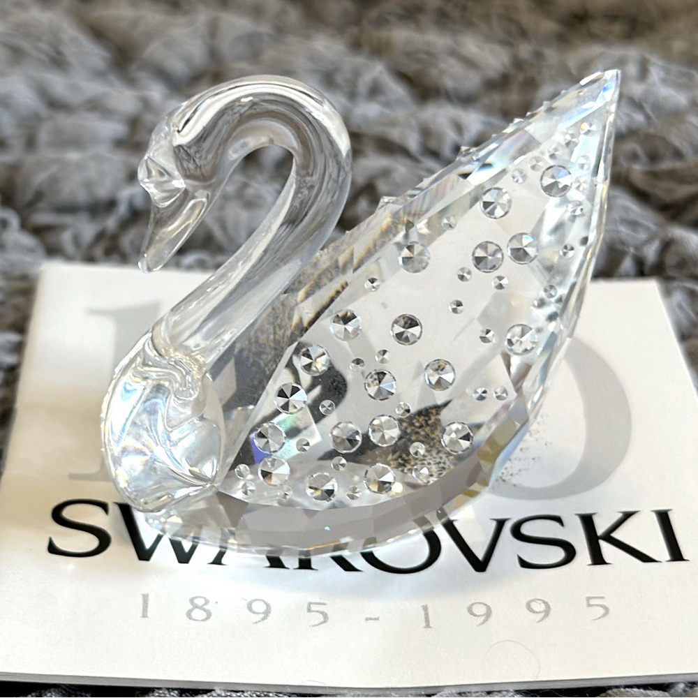 SWAROVSKI Signed SWAN Centenary Crystal Item w box no stand